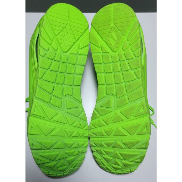 Skechers Street Los Angeles With Air Cooled Memory Foam Hot Lime Green Size 8.5 - Picture 7 of 8